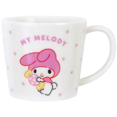 Sanrio Mug M 280ml Microwave Safe Dishwasher Safe Characters Sweets Dots Made In Japan 335121 "My Melody" Approx. &