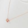ESTELLE [WEB Exclusive] Cubic Zirconia 10K Pink Gold Heart Motif Necklace 0452-1192-0013-0000