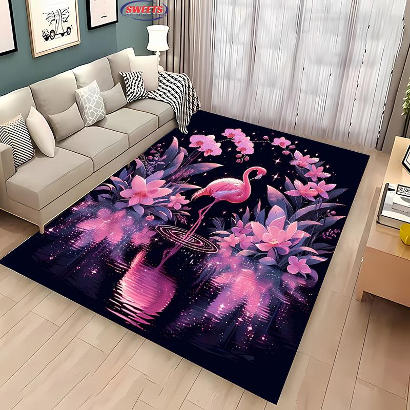 3D Jauns ierašanās Rozā Flamingo Liels