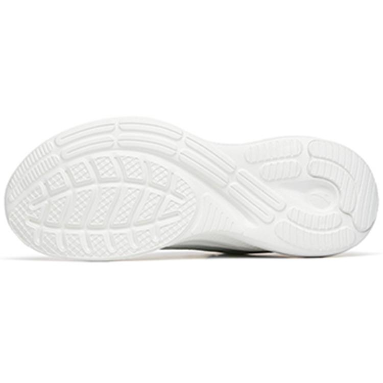 Anta Cushioning Slip Resistant Abrasion Resistant Breathable Lightweight Low Top Running Shoes Women's White Blue 922225581-2