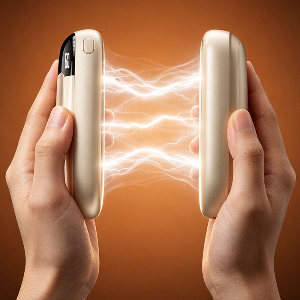 2 in 1 Electric Handwarmer Fast Heating Pocket Warm Hand Treasure Portable Hand Heater  Indoor Use