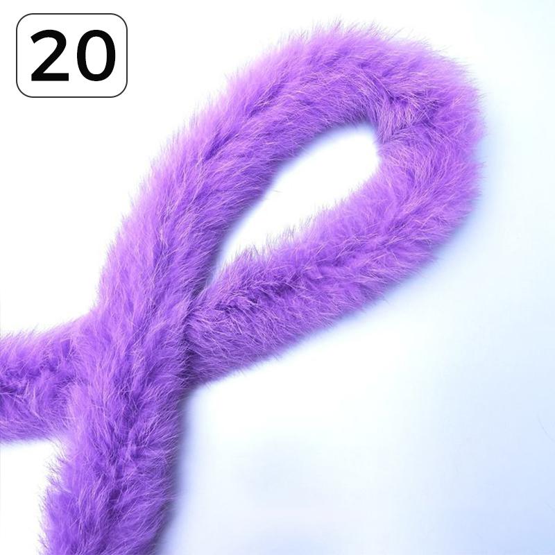 1 Meter Soft Artificial Rabbit Fur Furry Ribbon 6cm Fluffy Tapes DIY Trimming Hanfu Cloak Garment Edge Sewing Crafts Accessory