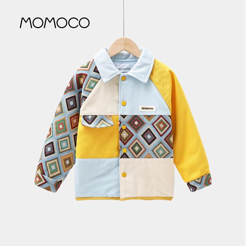 MOMOCO Boys  Winter Fashion Patchwork Jacket 105