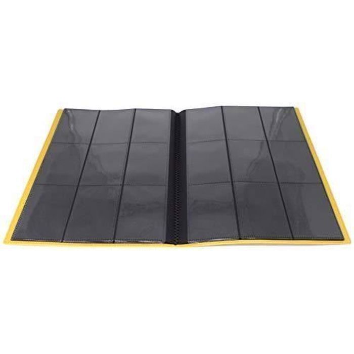 Docsmagic.De Pro-Player 9-Pocket Album Or - 360 Card Binder - MTG - PKM - YGO - Classeur Pour Jeu De Cartes Or
