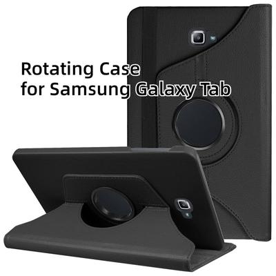 Rotating Case for Samsung Galaxy Tab A7 SM-T500 T220 A 10.1 T510 A8 10.5 X200 T590 T580 E T560 8.0 T290 S6 Lite 10.4 P610 Cover