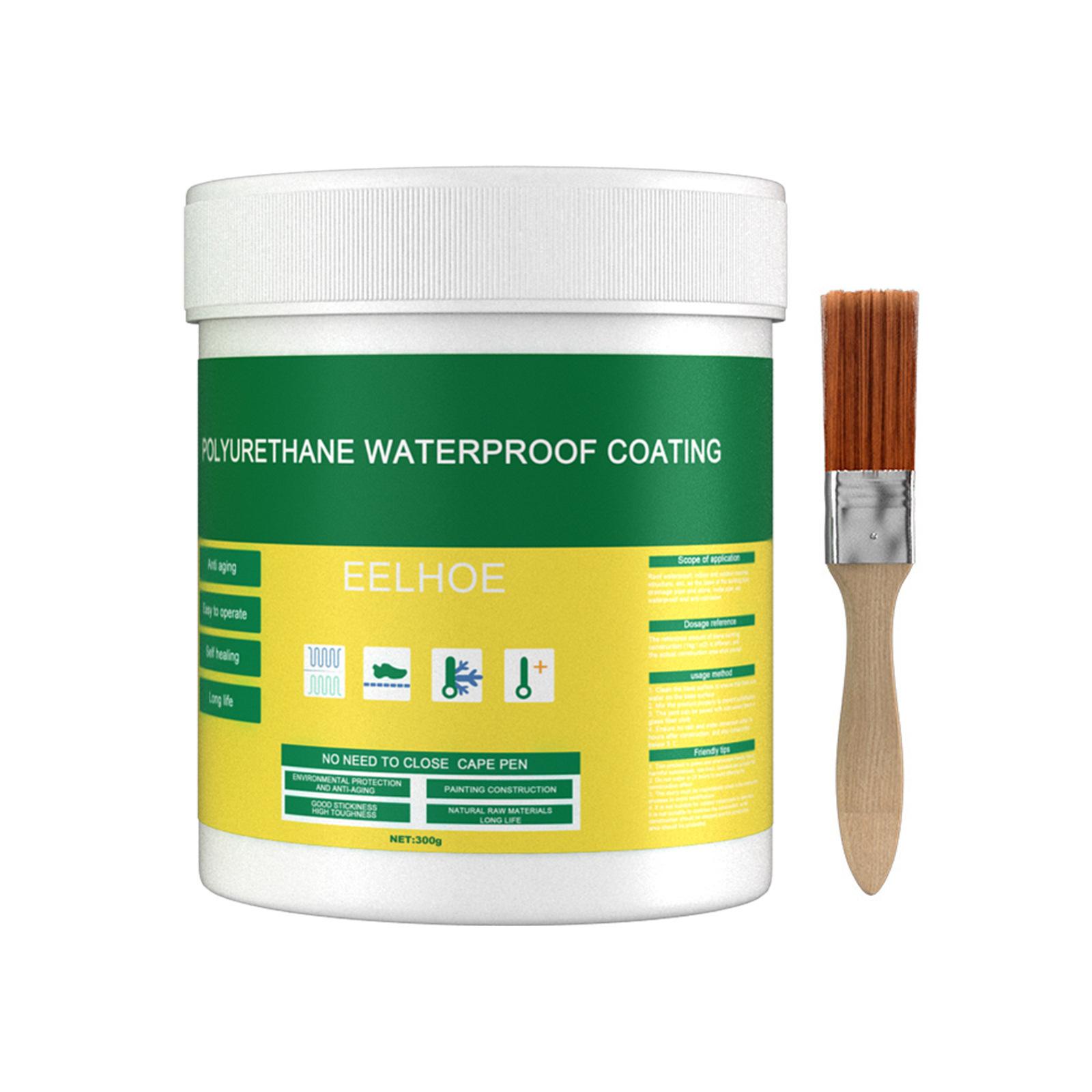 30/100/300g Agente sigillante per rivestimento impermeabile trasparente Materiale per riparazione perdite pareti Colla invisibile per perdite tetto Crepe Infiltrazioni 300g
