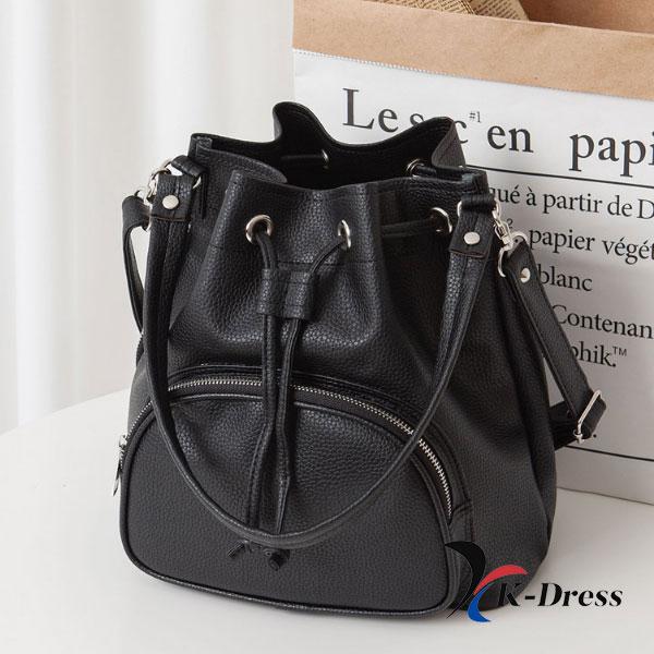 Pocket Rider Two-Way Bucket Bag (2 Colors)