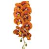 One Latex Butterfly Orchid Flowers 9 Heads Real Touch Good Quality Artificial Phalaenopsis Orchid