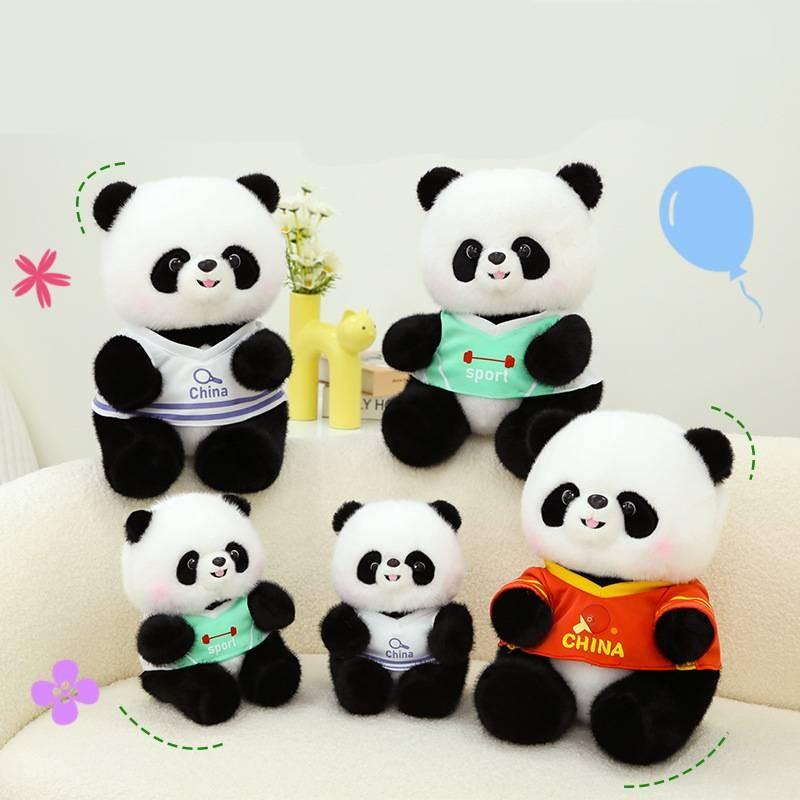 Panda Cute Giant Plush Toy Sports Doll Girls Children Holiday Gifts Birthday