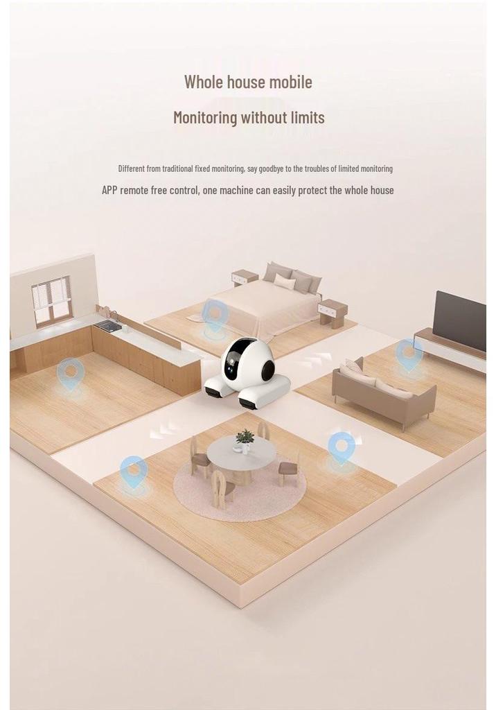 Wireless Portable Pet Camera with Mobile Entertainment & Two-Way Audio