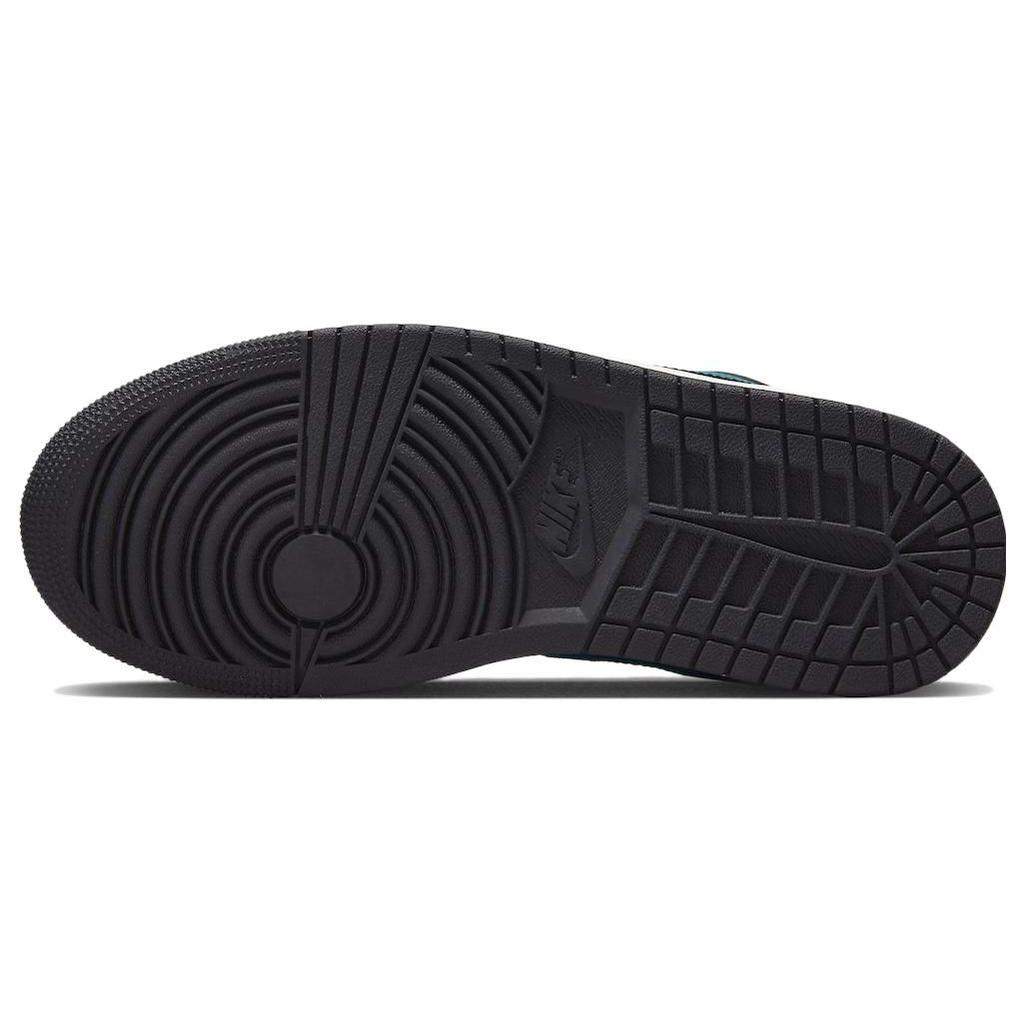 Air Jordan 1 Low SE Split - Bright Spruce Women Sneakers Green Black White DR0502-300