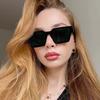 Square Sunglasses Women Men Classic Vintage Fashion Stylish Casual Minimalist Glasses UV Protection Trendy Oculos