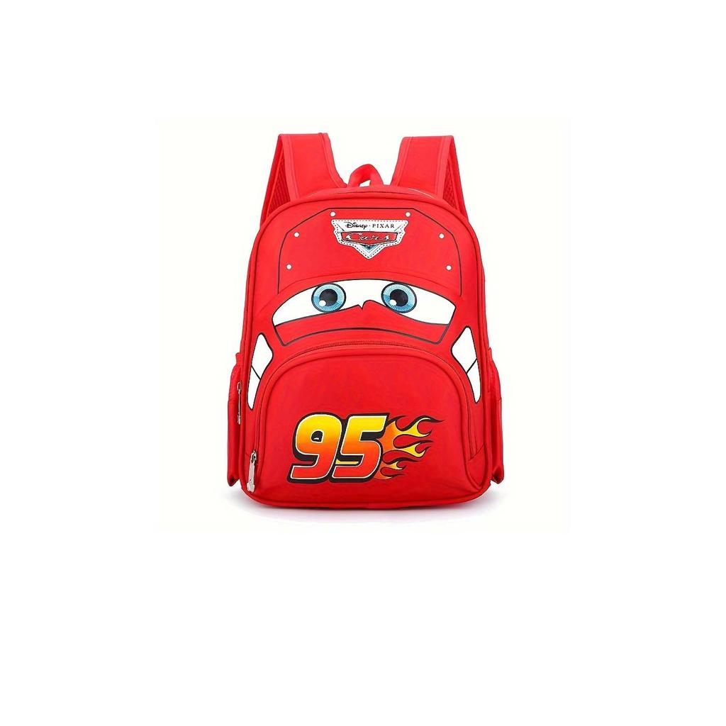 Neuer Kindergarten-Schulranzen Niedlicher Kinderrucksack Zeichentricktasche Niedlicher Kinderrucksack Zeichentrickauto-Rucksack Lässig