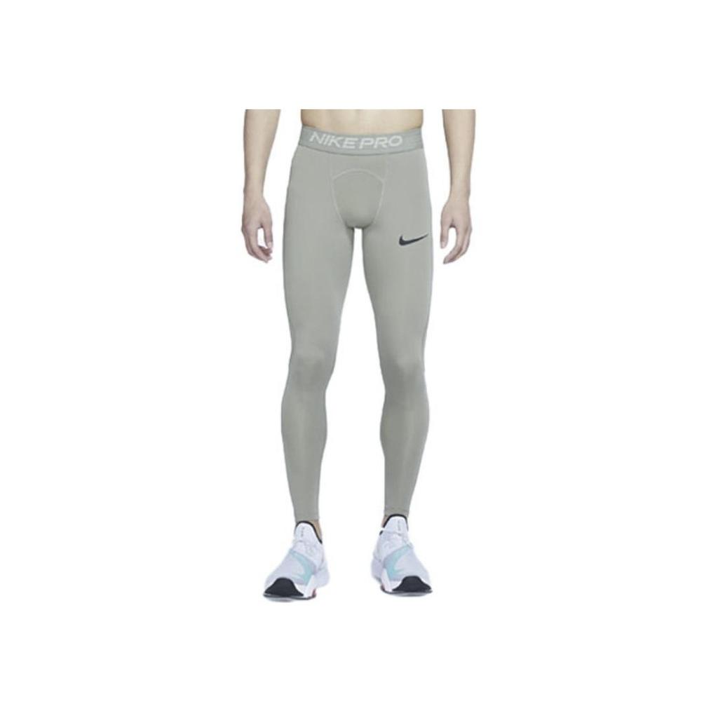 Nike Pro Running Training Quick-Dry Compression Pants Men Bottoms Light-Army-Green BV5642-320