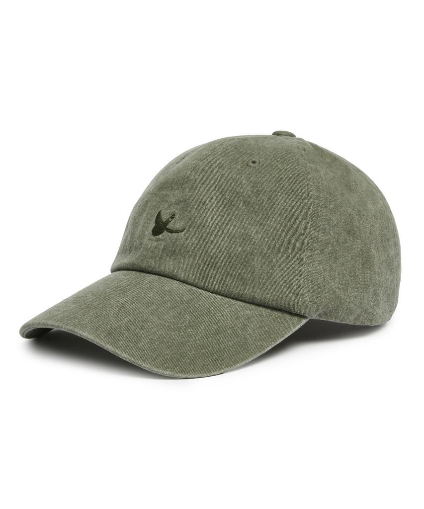 MARK GONZALES Angel Washed Basic Ball Cap - Olive