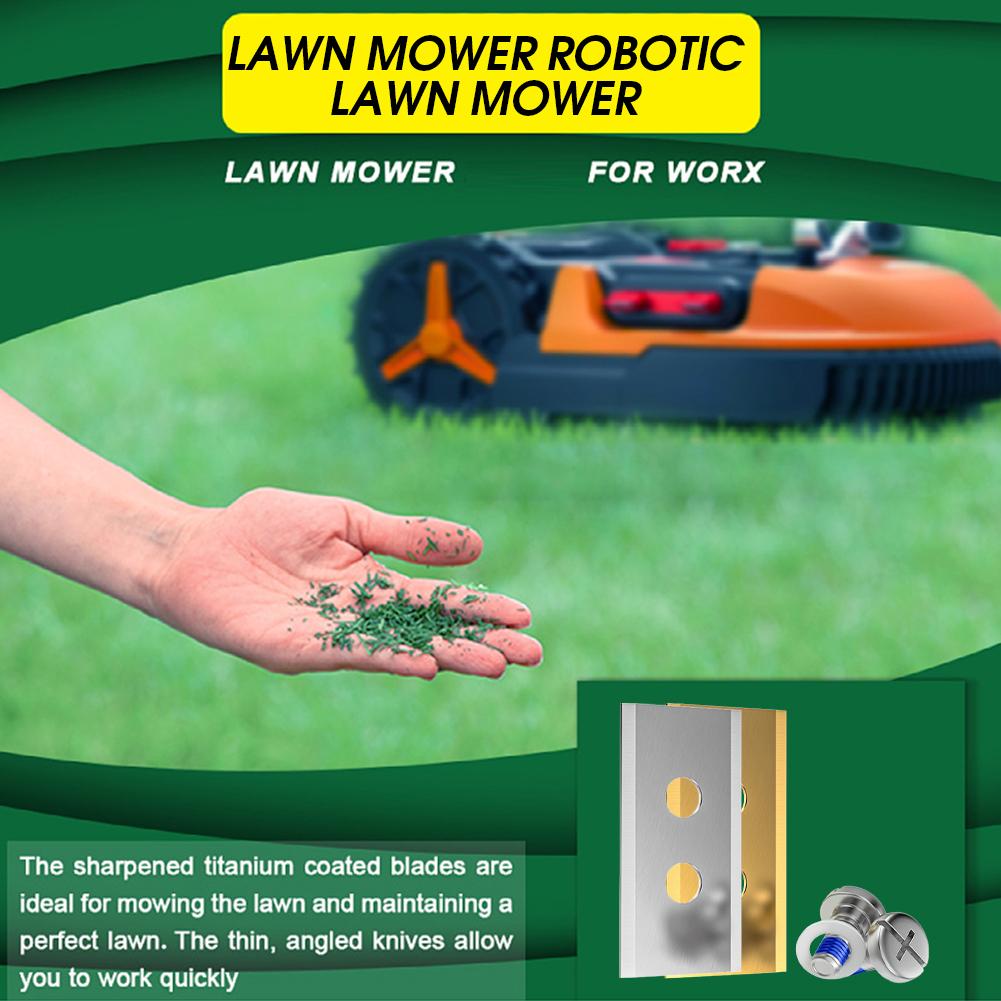 24/30/36pcs Lawn Mower Replacement Heavy Duty Universal Robot Lawn Mower Accessories For Mammotion Luba & Yuka All Ser D7j4