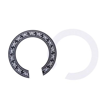 104Mm 94Mm Inch Size Hard Pvc Guitar Circle Sound Hole Rosette Inlay