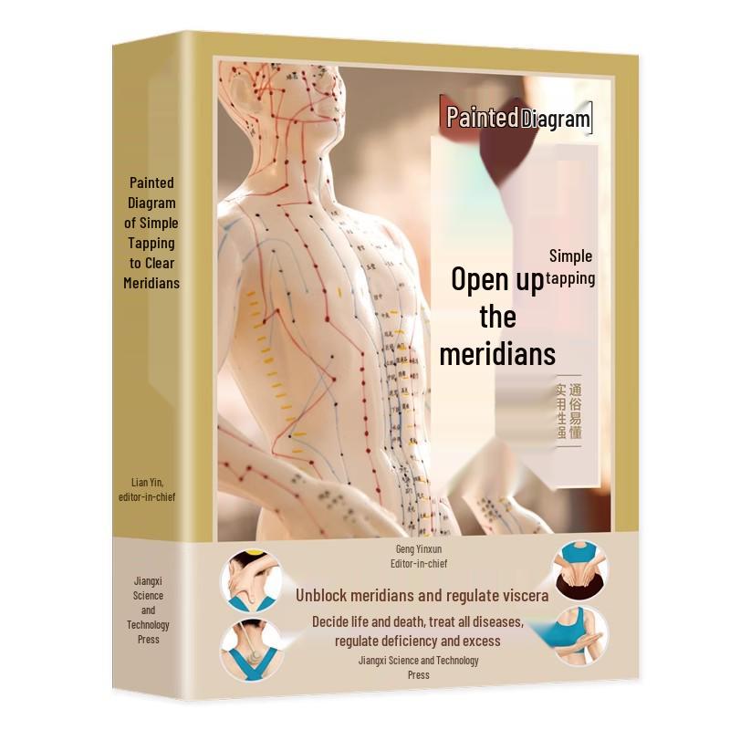Illustrated Guide To Human Acupoints: Complete Meridian and Health Preservation Massage Book On Traditional Chinese Medicine