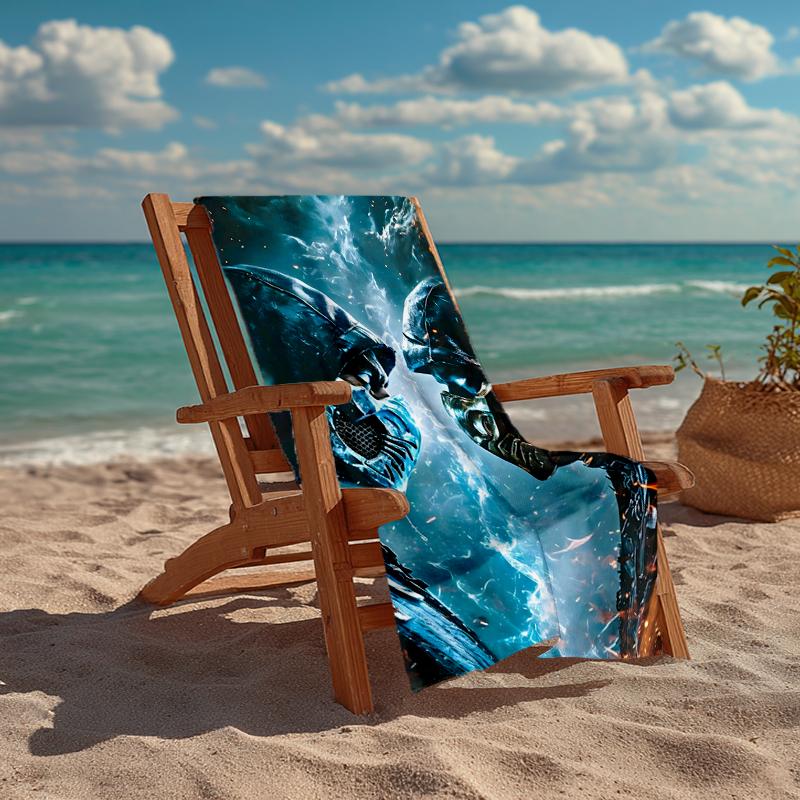 SubZero Fashion Beach Towel: Ideal for Summer Adventures Soft, absorbent and quick drying suitable for swimming and bathing