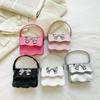 Stylish Chain Strap Children's Bag With Fashionable Bow Design For Boys And Girls