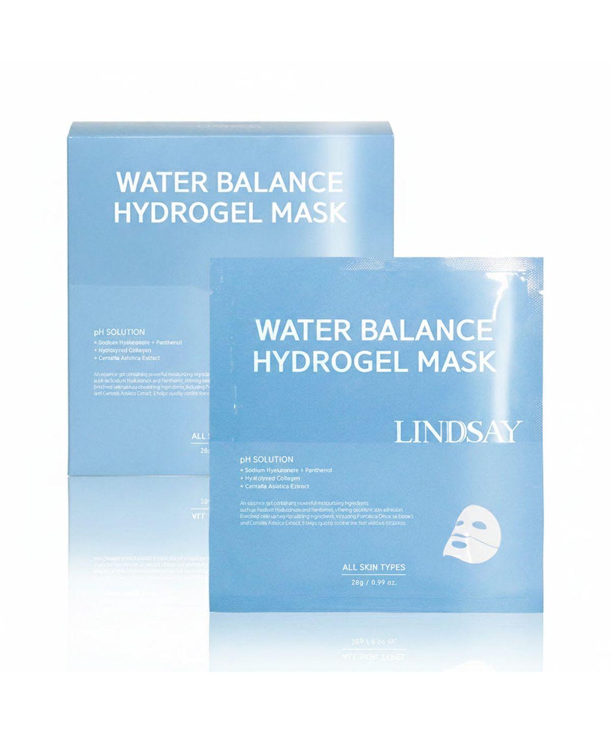Collagen Hydrogel Water Balance Hydration Face Gel Mask Pack (10 Packs)