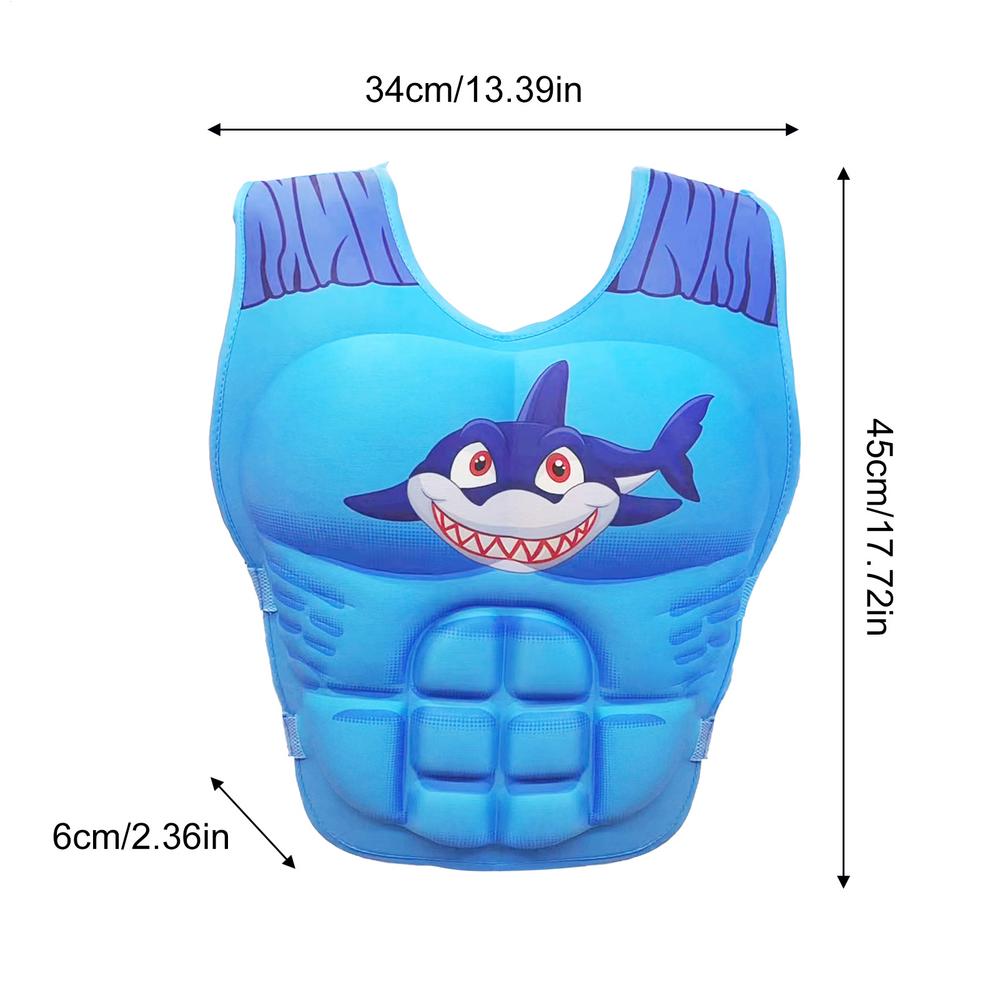 Kids Swimming Buoyancy Vest Pool Floating Boys and Girls Arm Floats Flotage Jacket Swimwear Beginner Swim Gear