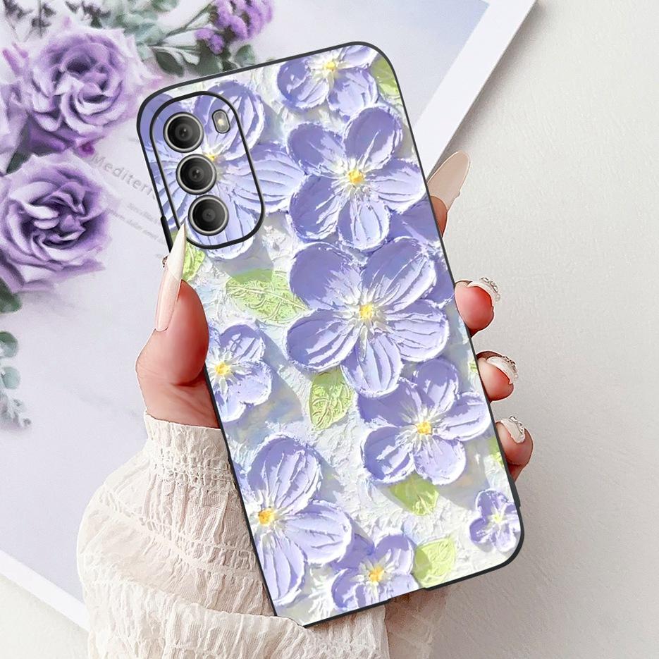 For Motorola Moto G51 Case Moto G71 5G Luxury Painetd Cover Soft Silicone Phone Case For Motorola G51 G 71 MotoG51 MotoG71 Shell