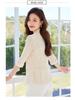 New Women's Elegant Casual Black Mid-Sleeve Suit Jacket