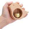 Decorative Wooden Bird Shape Magnetic Doorbell Metal Shopkeepers Bells for Refrigerator Entrance Wall Store Door Chimes