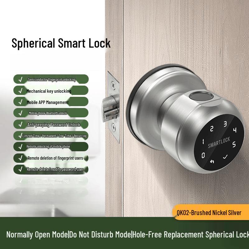 Aokewen Smart Fingerprint Knob Lock