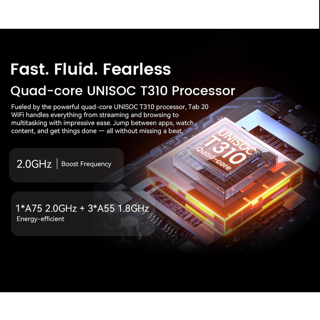 Blackview Tab 20 WiFi Tablet Android 15  10.1inch 4GB RAM 64GB ROM 6600mAh Battery Tablets