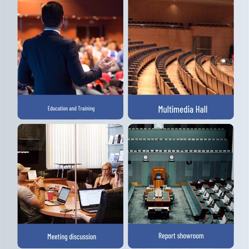 HuiDu YX-X2 Series Professional Wired Conference Microphone System (CN Version)