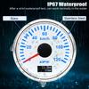 AD 7 Color Backlight 52MM Digital GPS Speedometer Gauge KMH Suitable For Both 12V And 24V Vehicles Waterproof Boat Yachts