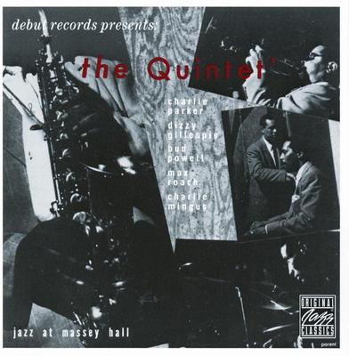 CD QUINTET - Jazz At Massey Hall 0025218604420 Original Jazz C 2006 Europe Jazz Used