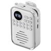 400mAh Battery Clip-On Radio Bluetooth Speaker Rechargeable Battery Portable FM Radio  Home Decor