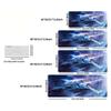 Space War Battleship Large Gaming Mouse Pad XXL Galaxy Starry Sky Desk Mat Non-Slip Rubber Keyboard Mat PC Gamer Office Desk Pad
