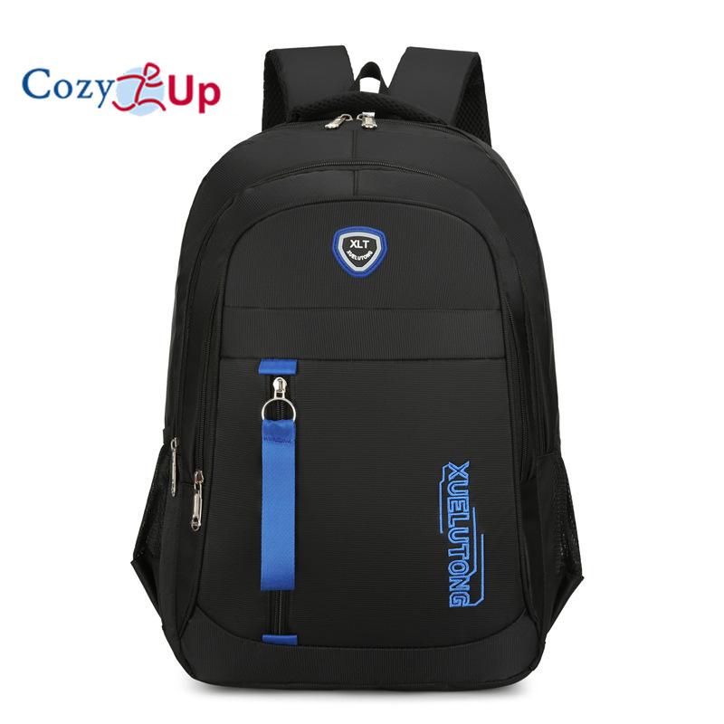 Открытый рюкзак Рюкзак большой емкости Студенческая школьная сумка Мужская деловая — фото 8