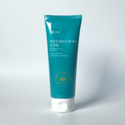 Plant Nara Oxygen Water Face & Body Hypoallergenic Sun Cream SPF50+ PA++++, 1 Ea, 150ml