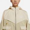 Nike Jackets Women's Ecru Hooded Moderate Other (Unisex) Jackets DM7909 228