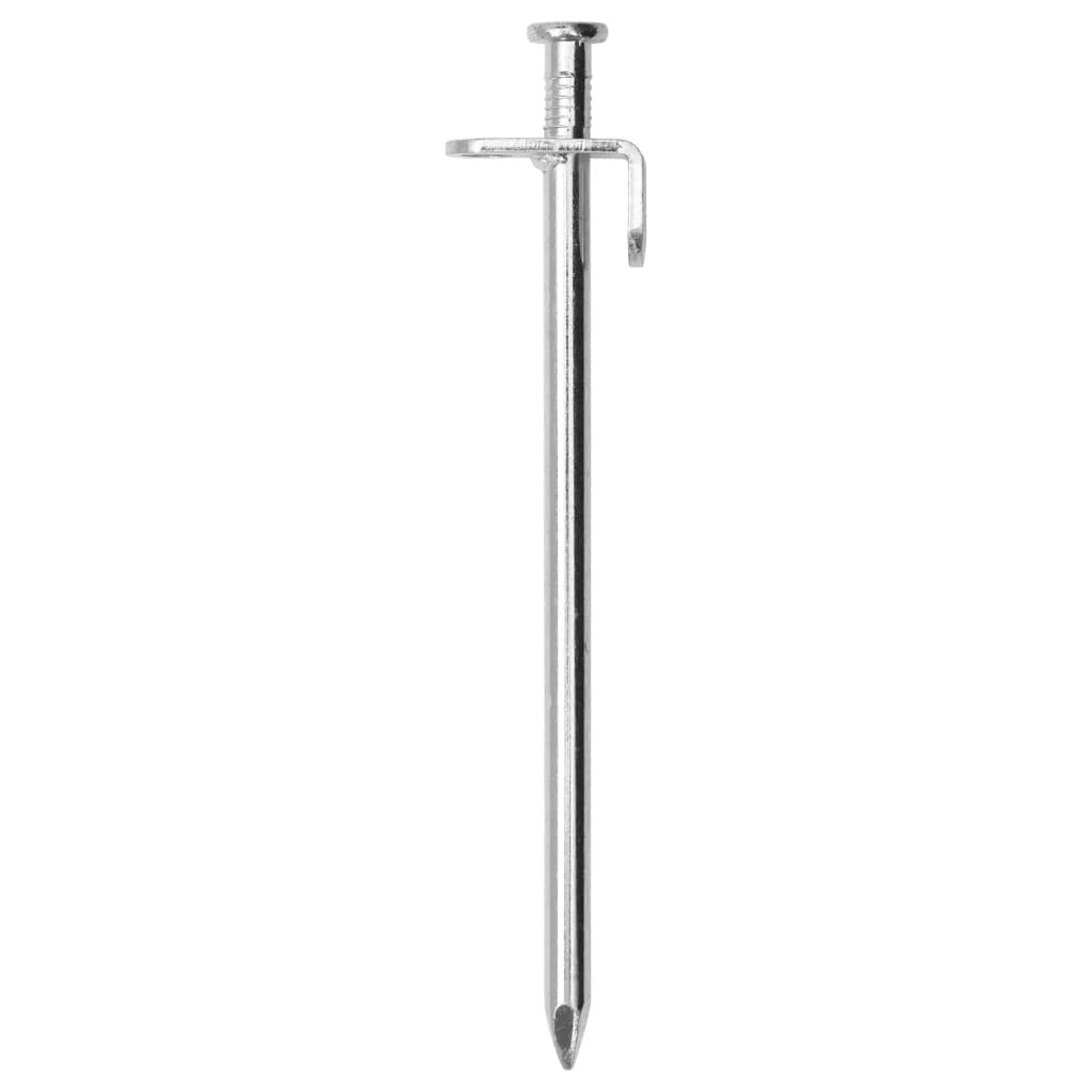 Zeltnägel 24 Stück 19,5 cm 8 mm Verzinkter Stahl