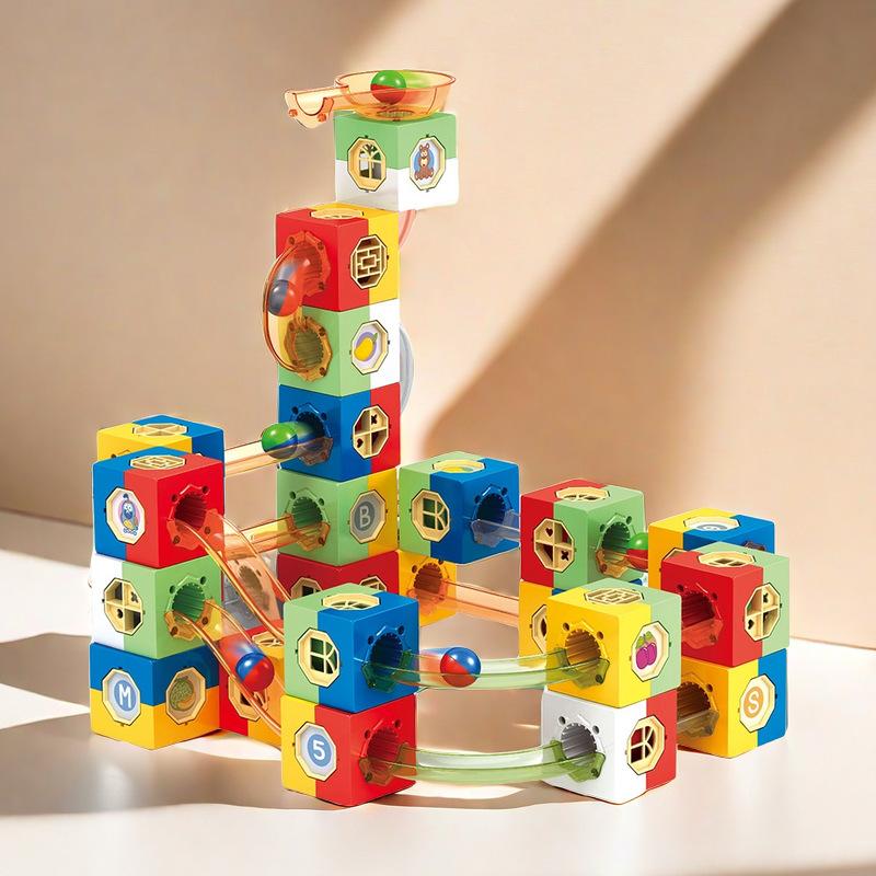 Children'S Diy Two-In-One Pipe Building Block Parent-Child Interaction To Build Educational Toys Gifts