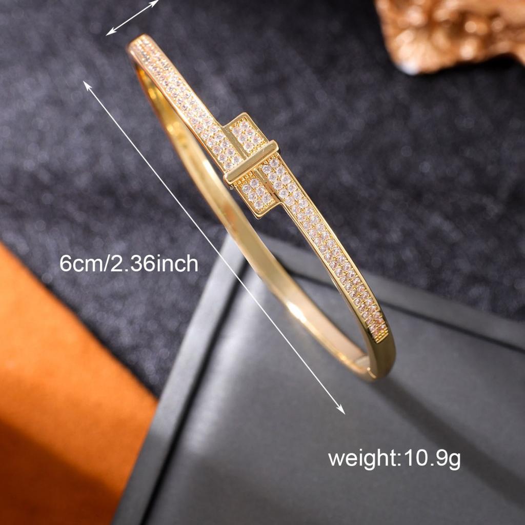 Ladies with a High-end Feel, Open Mouth Pure Copper Bracelet, Exquisite Vacuum Jewelry