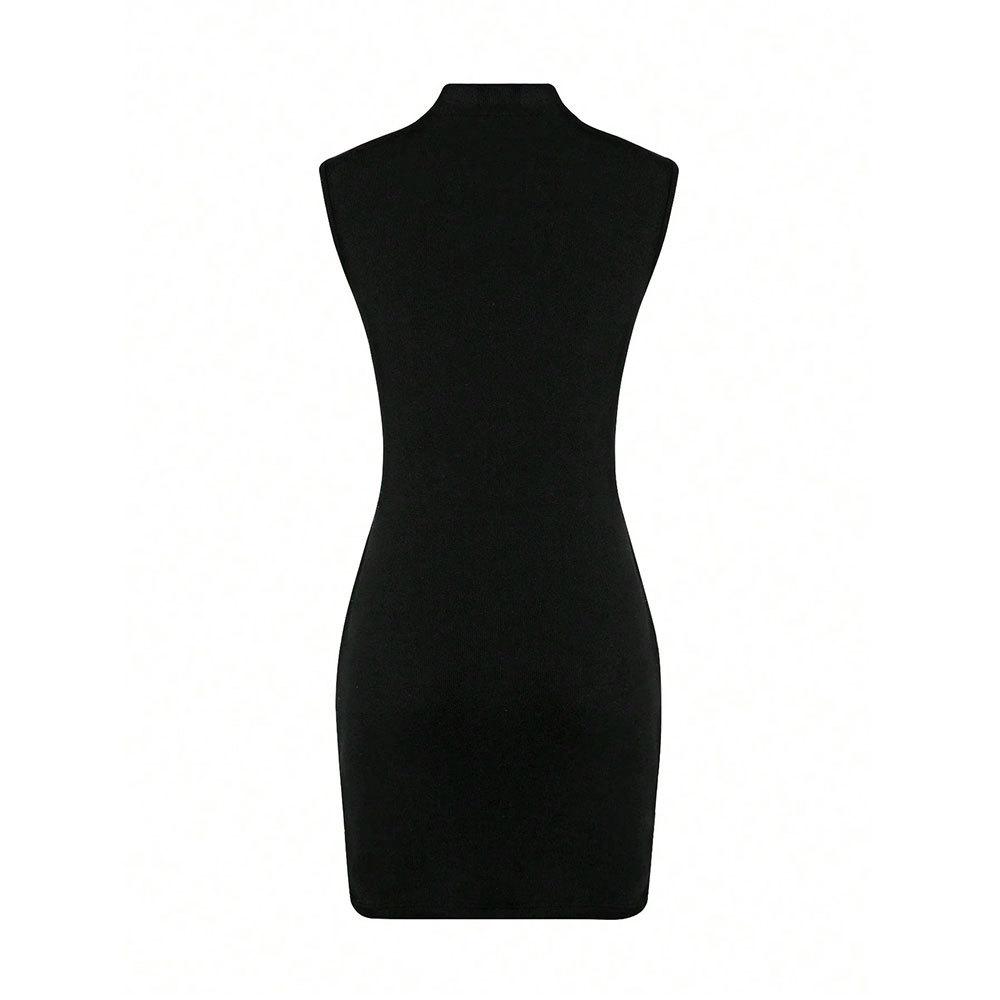Women's French Intellectual Style Sweet and Spicy High-Waist Pencil Skirt Dress for Summer