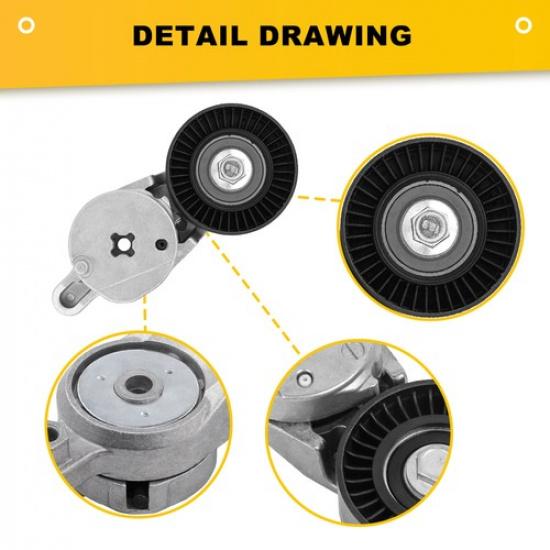 Drive Belt Tensioner Kit for 2010-2011 Toyota Camry 2.5L 166200V010,1662036030 A