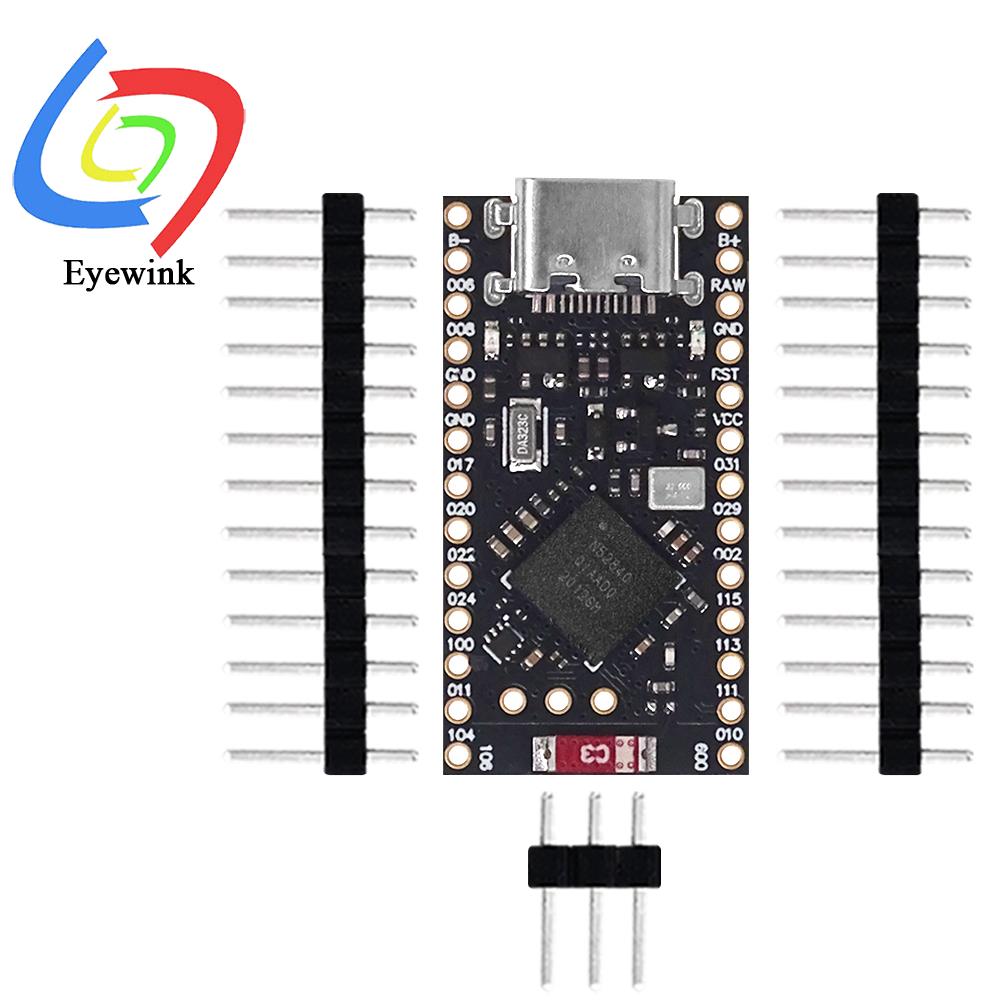 Scheda di Sviluppo NRF52840 Nano V2.0 Bluetooth Gestione Ricarica Pro Micro NRF52840