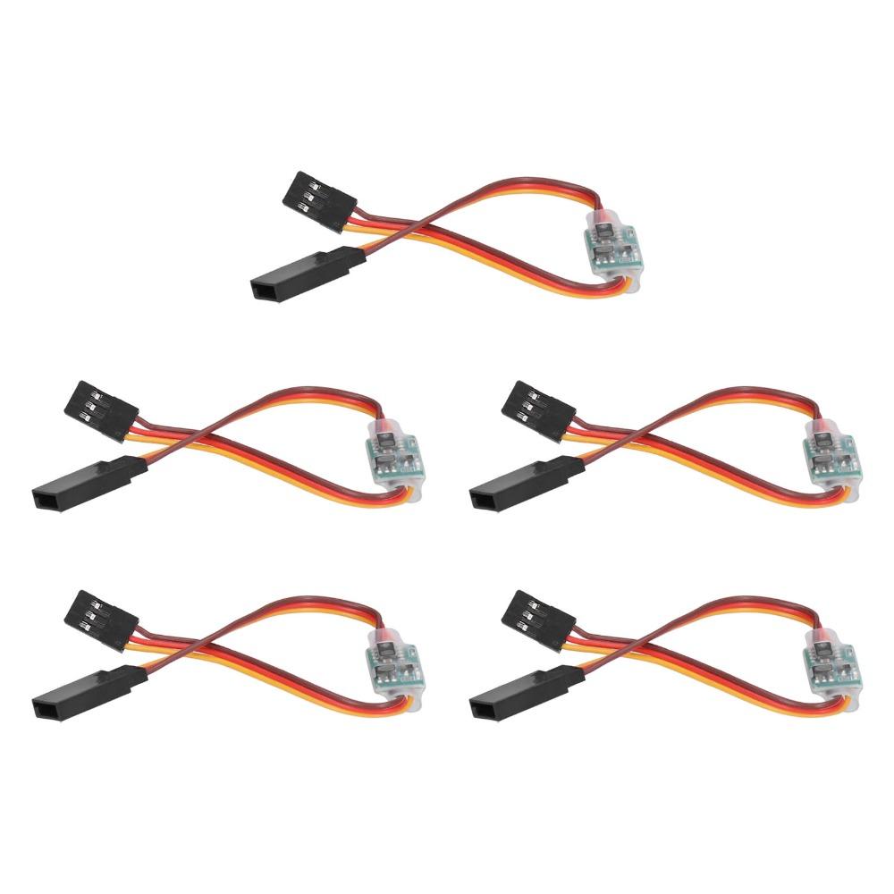 5 Pcs High Pressure RC Servo Reverser Universal Rotation Inverter for RC Aircraft/Airplane