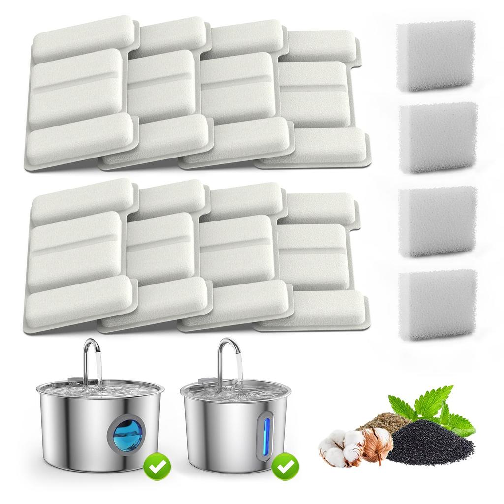 2.2L Stainless Steel Pet Water Dispenser: Silent Smart Circulation Feeder for Dogs and Cats