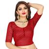 Indian Women Party Wear Ethnic Choli Beautiful Ready To Wear Laycra Blend Blouse