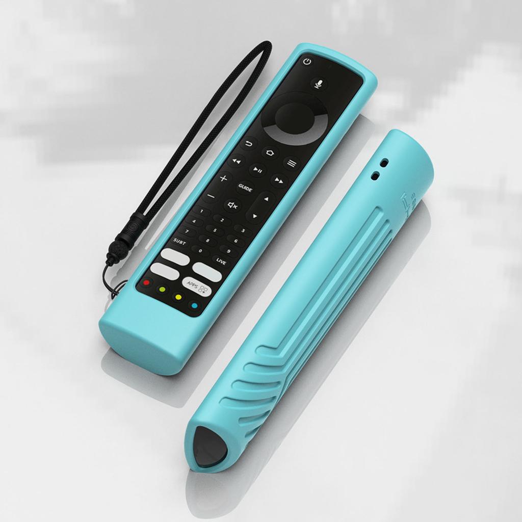 Remote Case/Cover Protective Silicone Holder Lightweight Anti Slip Shockproof 5-color Fitting for TV F2 Fire Durable-