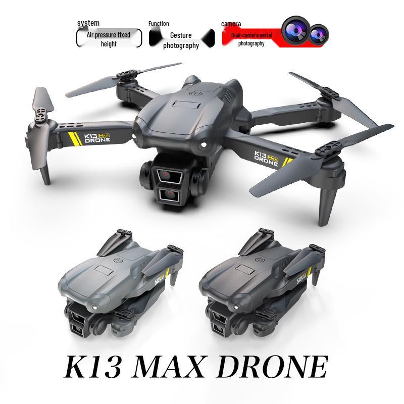 K13MAX Foldable Drone with HD Dual Camera and Altitude Hold, Remote Control Quadcopters for Aerial Photography